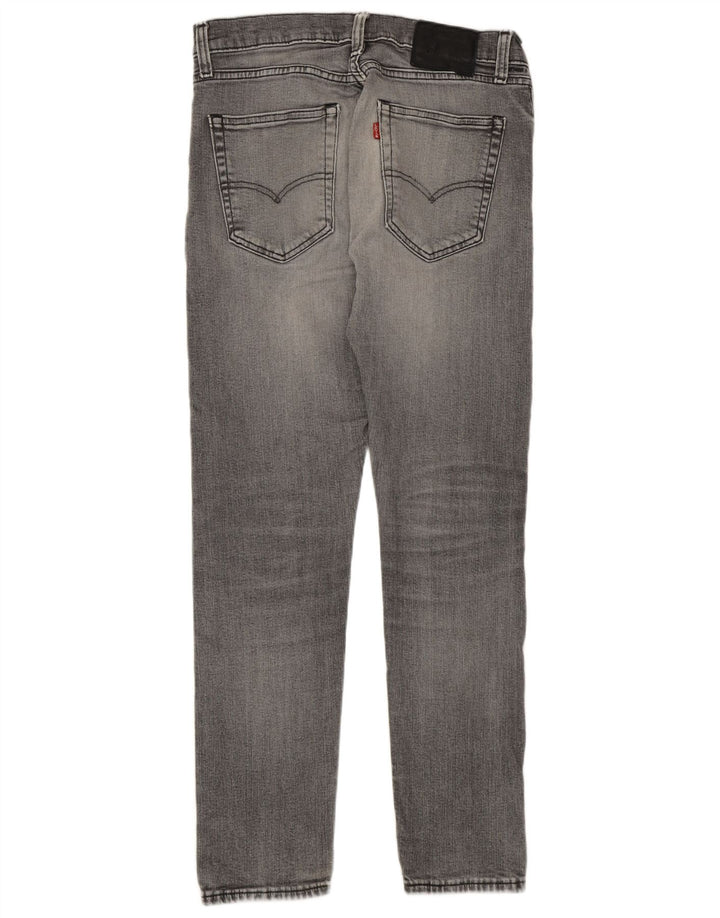 Levi's Slim Jeans til mænd W32 L32 Grå bomuld