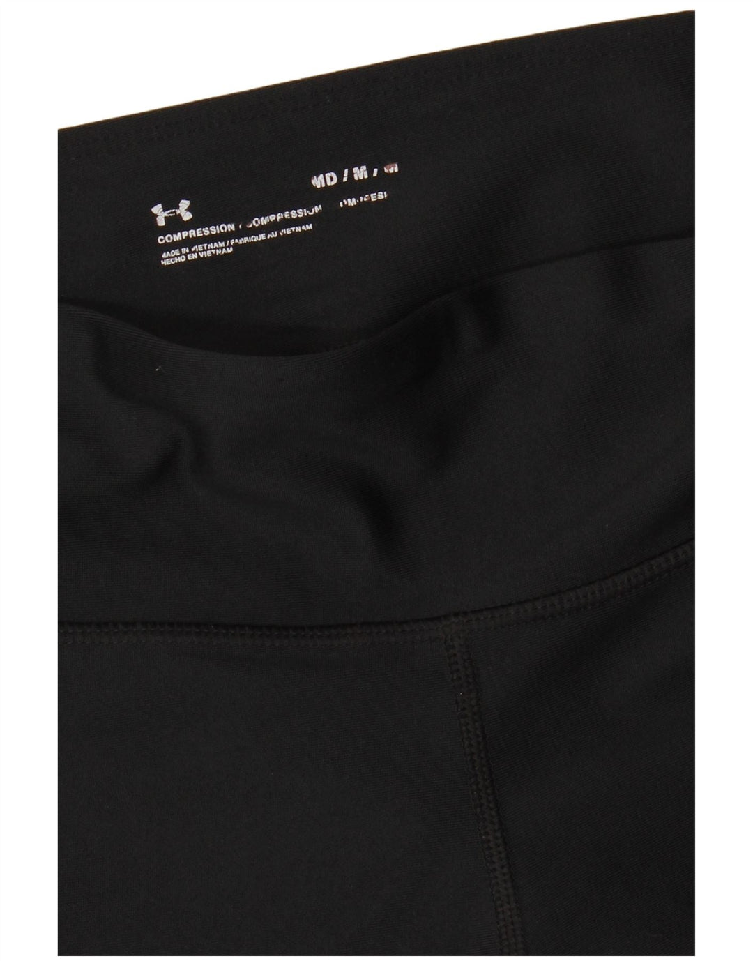 Under Armour Grafiske Leggings til kvinder UK 12 Medium Sort