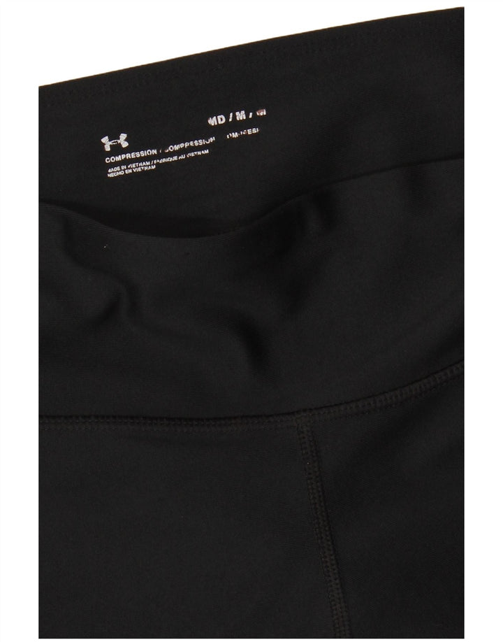 Under Armour Grafiske Leggings til kvinder UK 12 Medium Sort