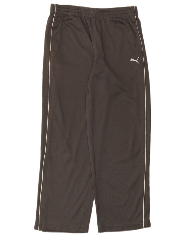 Puma Drenge Træningsbukser 11-12 År Stor Grå Polyester