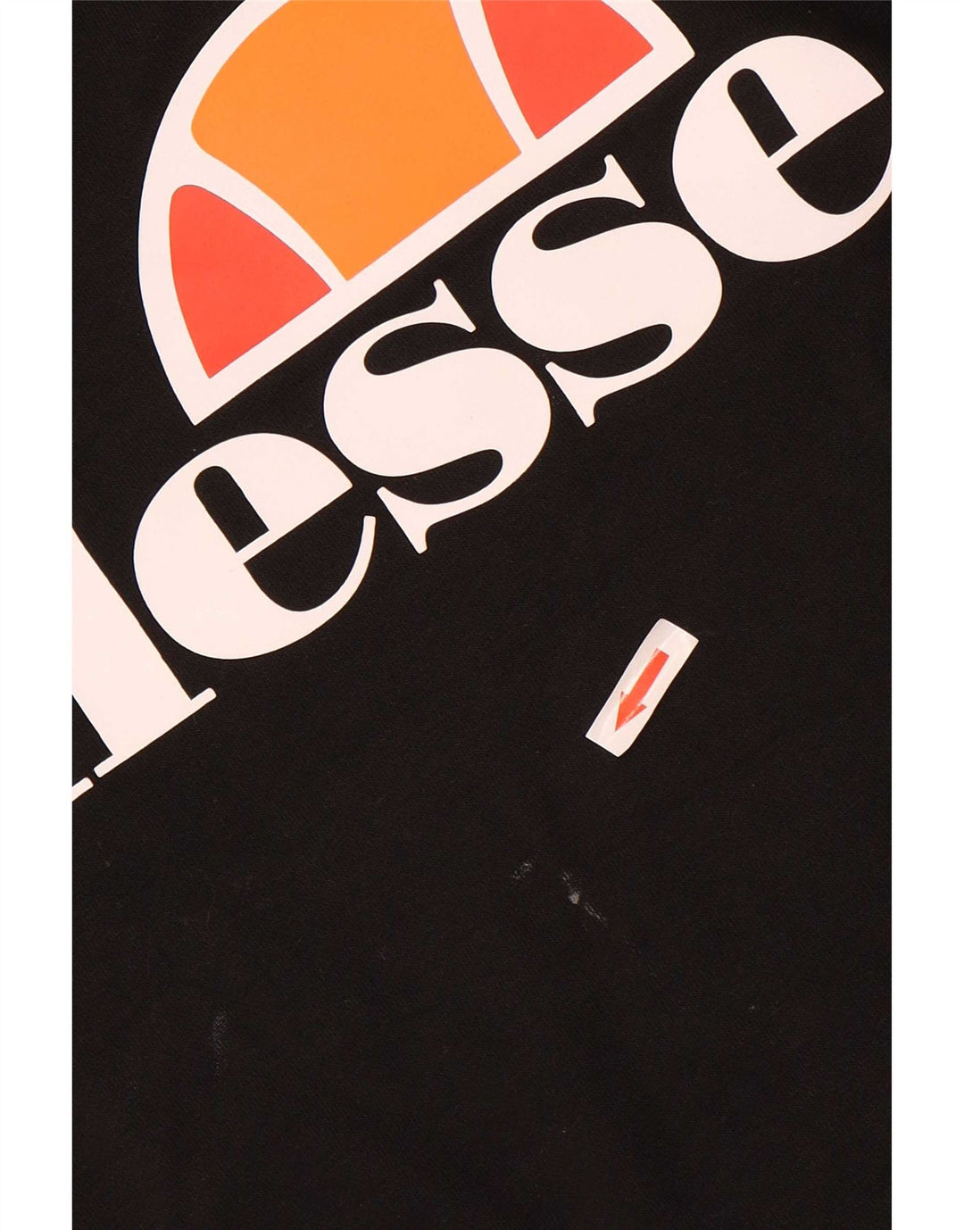 Ellesse Herre Grafisk Sweatshirt Jumper Lille Sort Bomuld