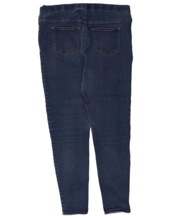 Marks & Spencer Womens Jegging Jeans UK 16 Large W34 L26 Blue Cotton