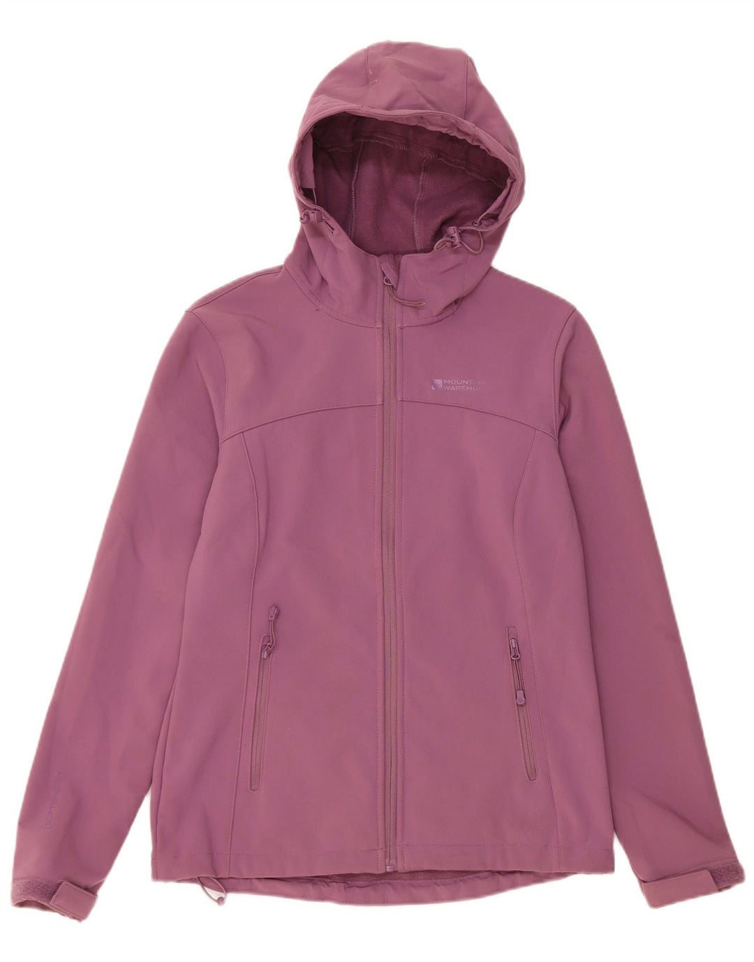 Mountain Warehouse Dame hætte vindjakke UK 8 Small Purple