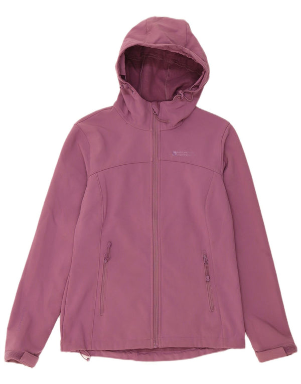 Mountain Warehouse Dame hætte vindjakke UK 8 Small Purple