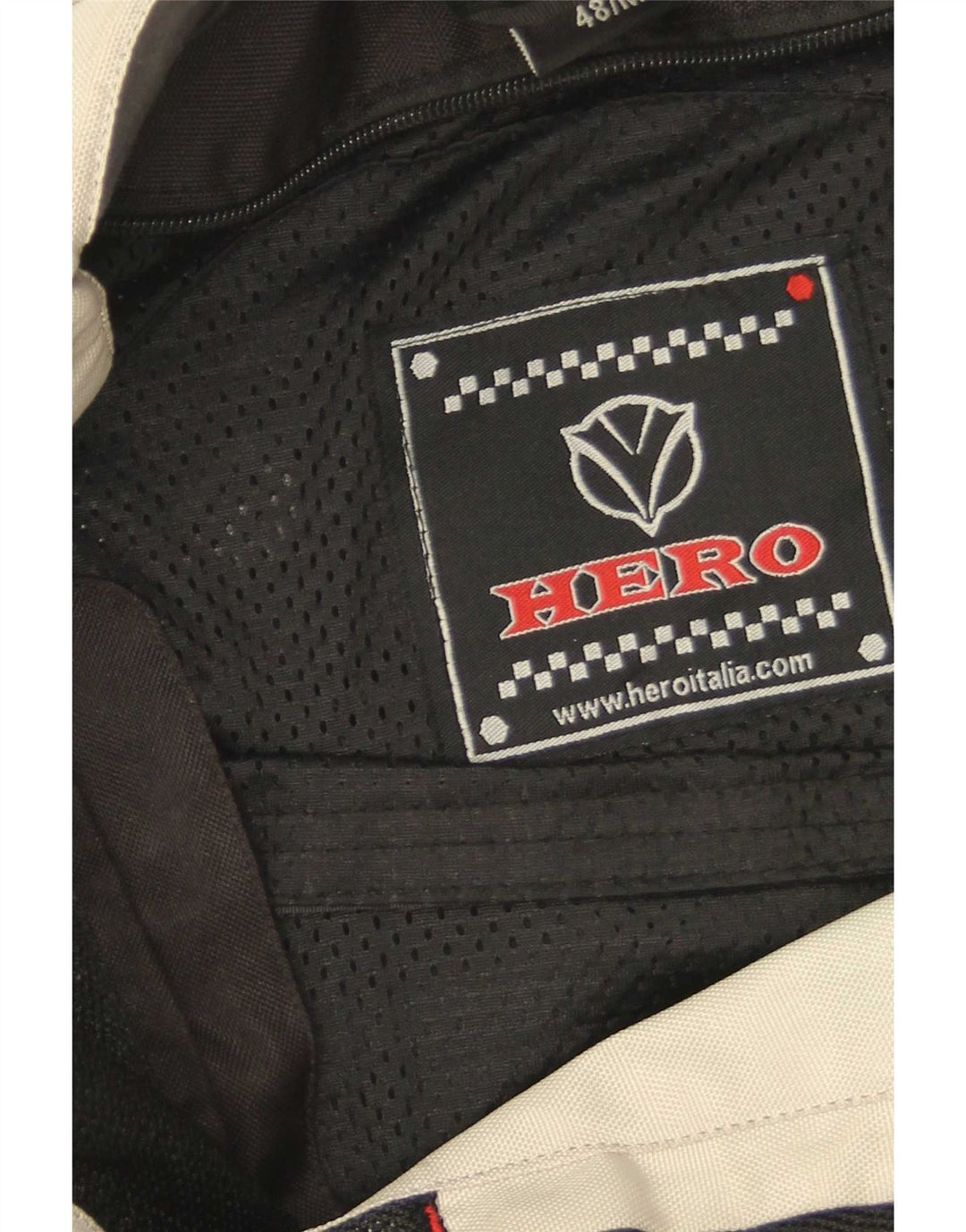 Aprilia Herre Graphic Racer Jacket UK 38 Medium Sort Colourblock Polyester