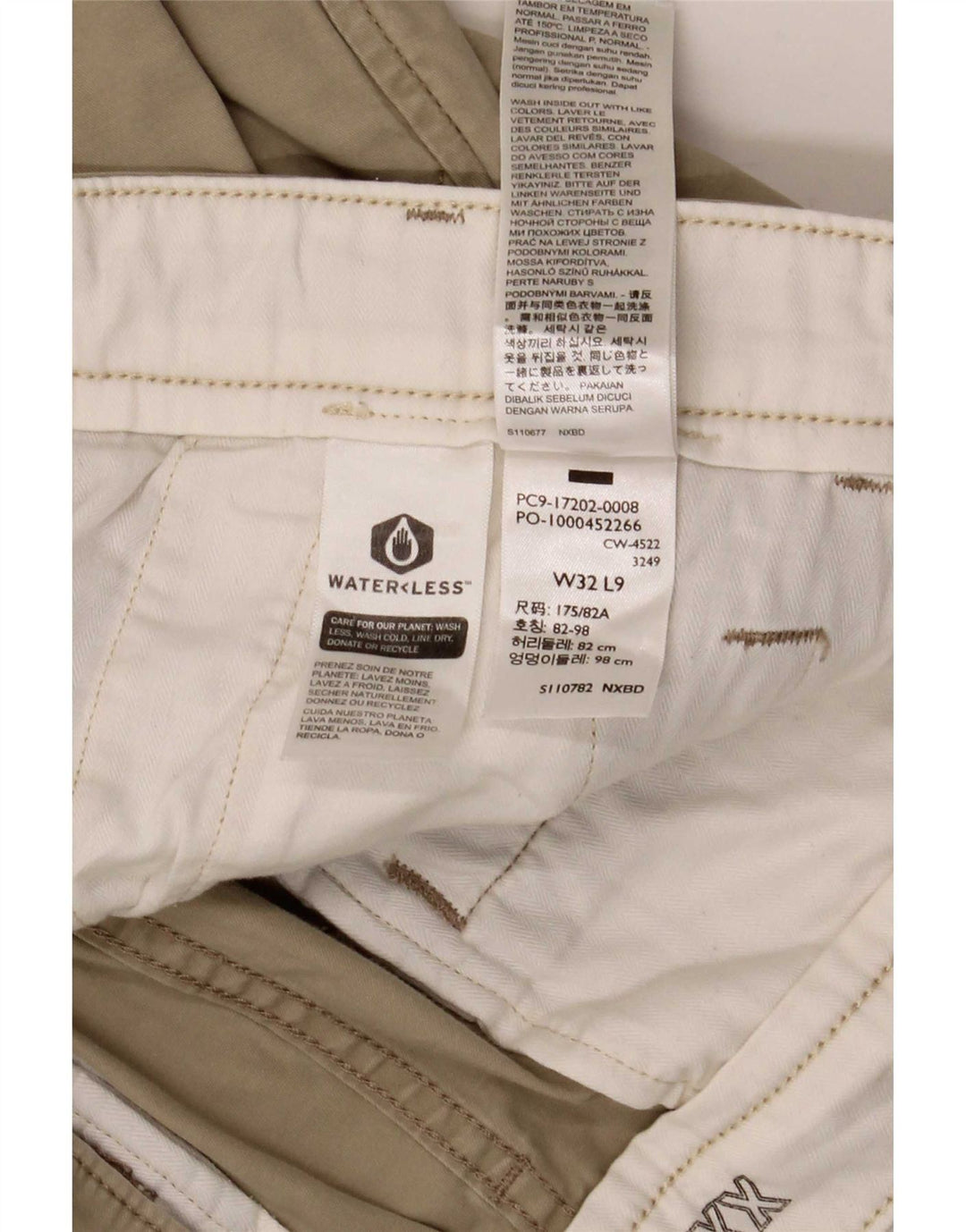 Levi's Chino Shorts til mænd W32 Medium Beige Bomuld