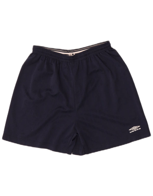 Umbro Herre Sportshorts Large Navy Blue Polyester