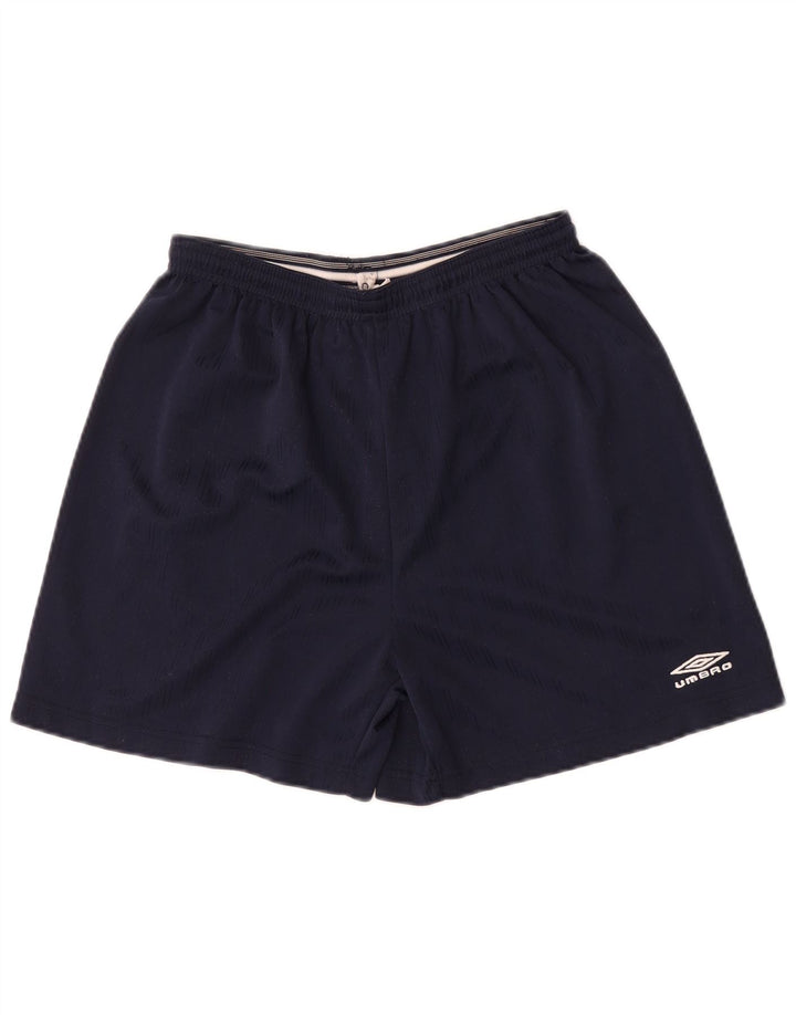 Umbro Herre Sportshorts Large Navy Blue Polyester