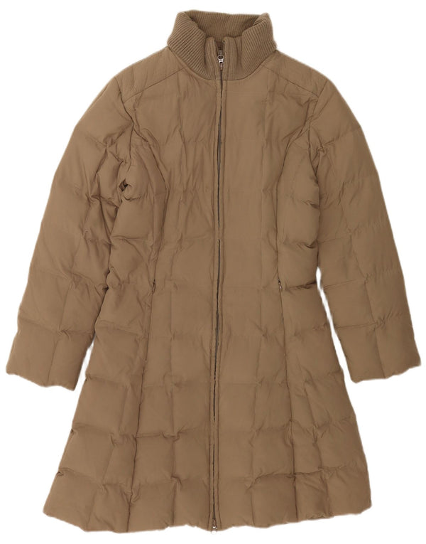 Napapijri Polstret frakke til kvinder UK 10 Lille brun polyester