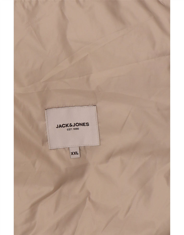 Jack & Jones Polstret Herrejakke UK 44 2XL Beige Polyester