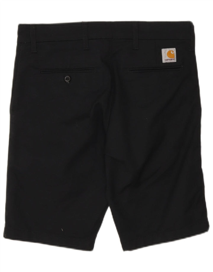 Carhartt Herre Chino Shorts W29 Medium Sort Bomuld