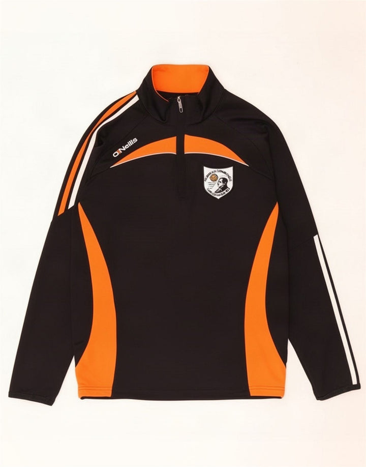 O'Neills Grafisk Pullover træningsdragt til mænd Top Medium Sort Colourblock
