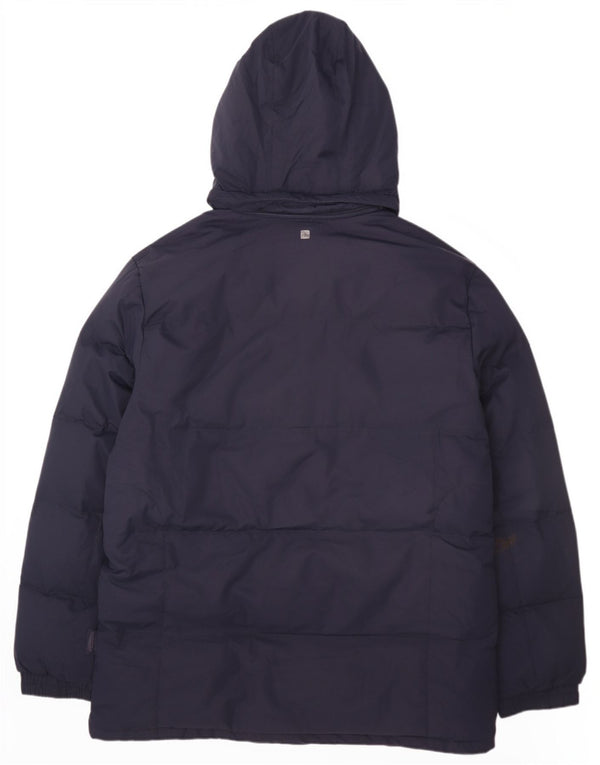 Mountain Warehouse Herre hættepolstret jakke UK 40 Large Navy Blue