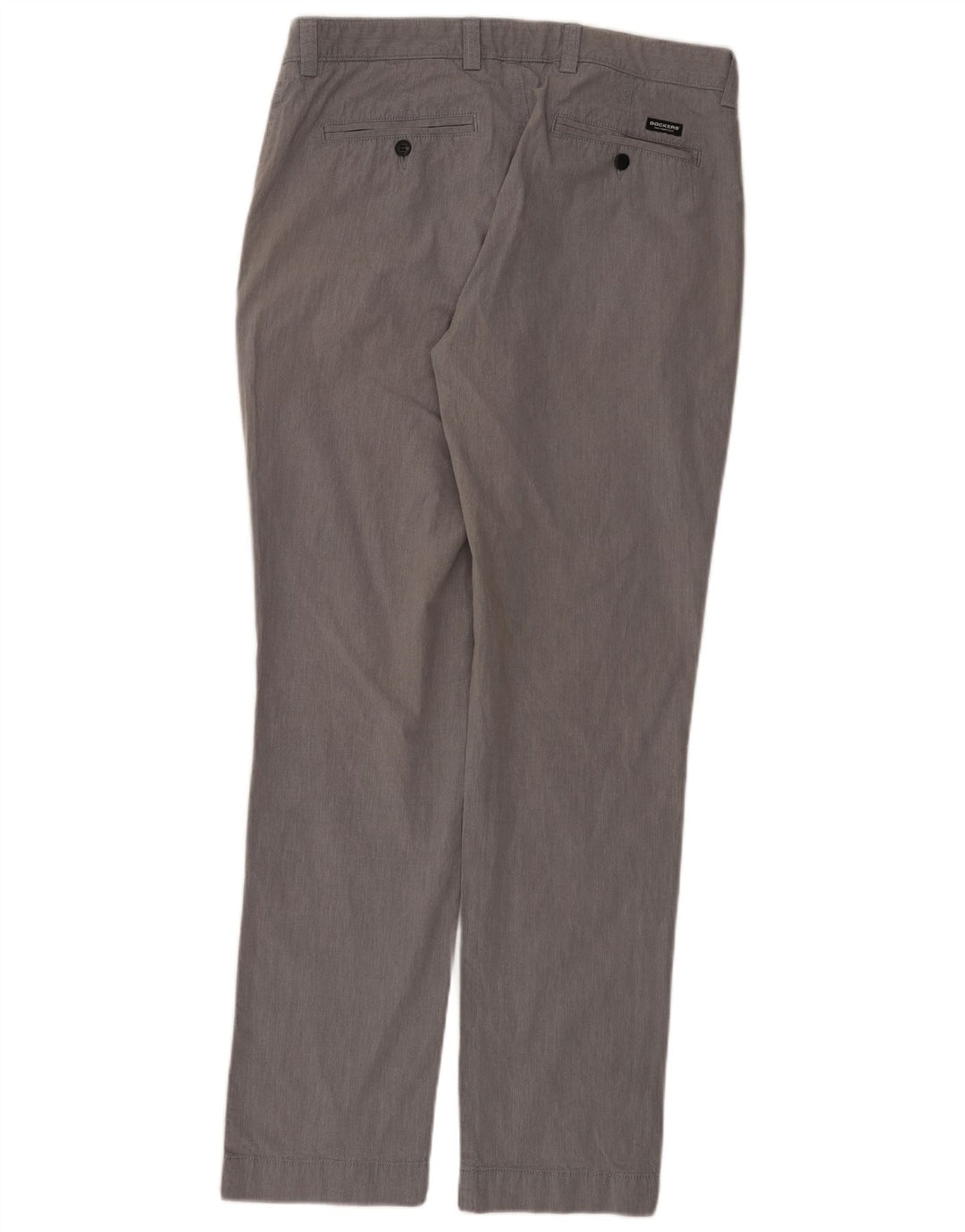 Dockers Herre Extra Sim Fit Chino Bukser W36 L34 Grå Bomuld