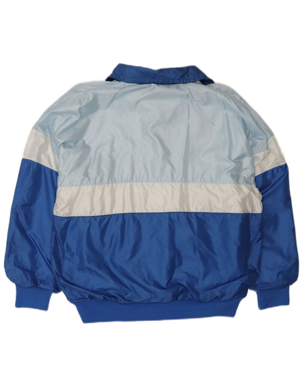Vintage oversize træningsdragt til kvinder IT 44 Medium Blue Colourblock