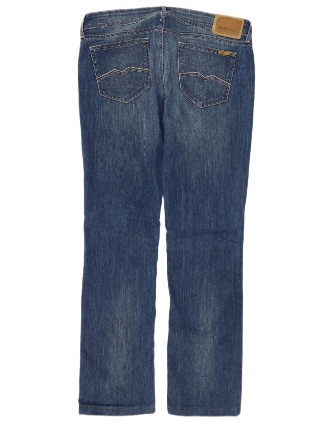Meltin' Pot Dame Bootcut Jeans W31 L29 Blå Bomuld