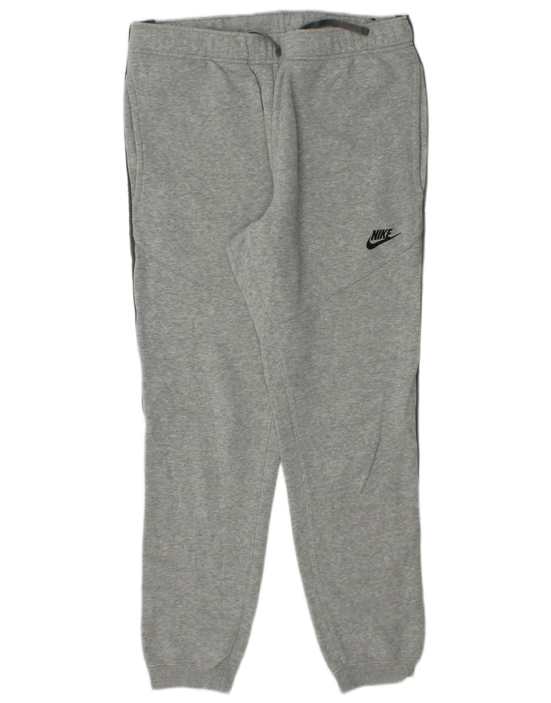 NIKE Mens Tracksuit Trousers Joggers Small Grey Polyester
