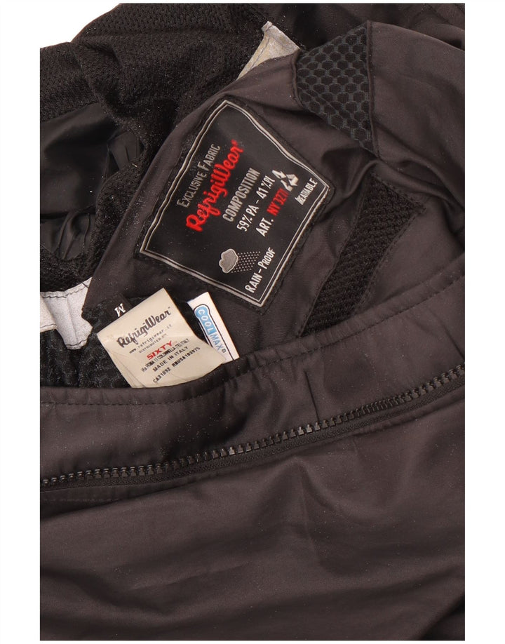 Refrigiwear Regnjakke til mænd UK 38 Medium Sort Polyamid