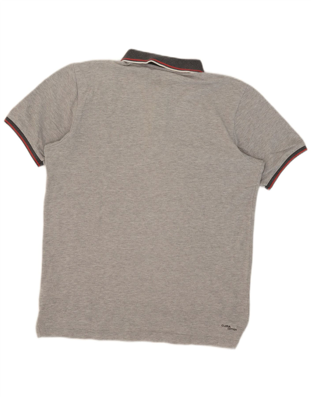 Adidas Herre Clima 365 Polo Shirt Medium Grey Bomuld