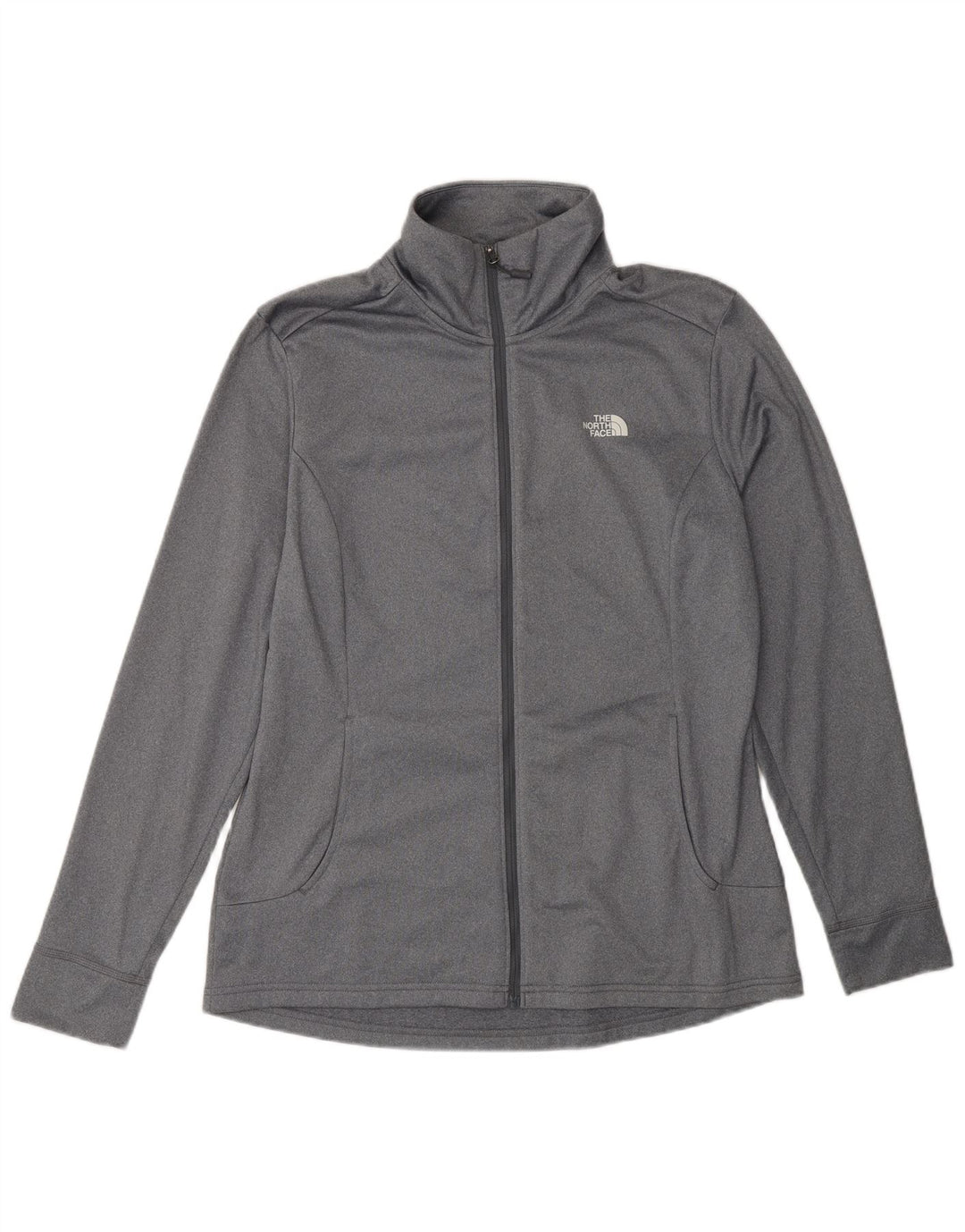 The North Face Dame træningsdragt Topjakke UK 16 Stor Grå Polyester