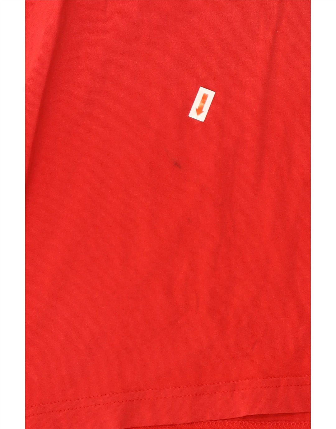 Tommy Hilfiger Dame T-Shirt Top 2XL Rød Bomuld