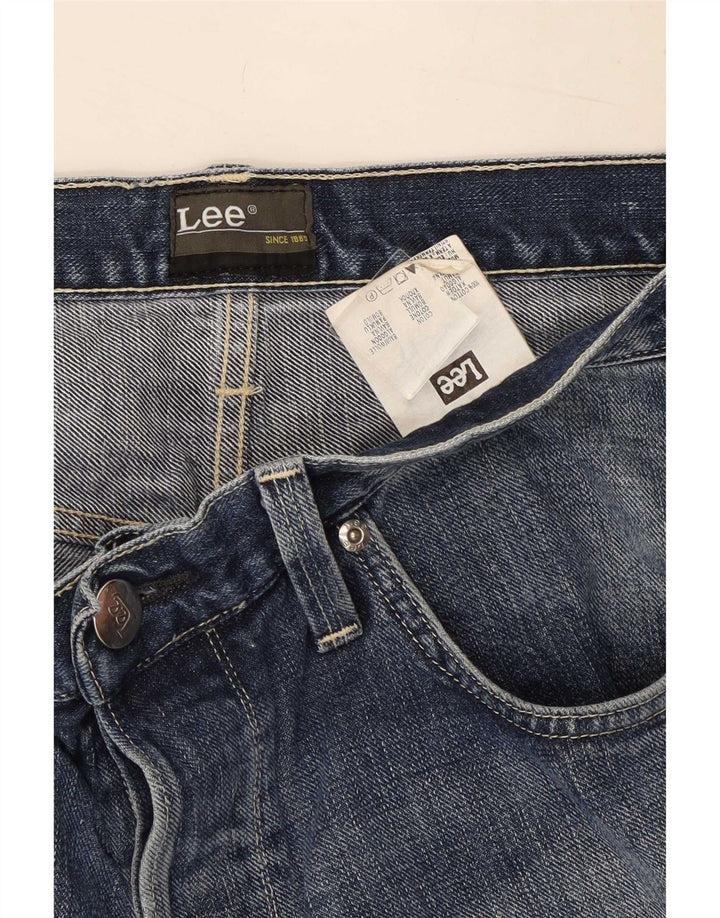 Lee Lige jeans til kvinder W34 L29 blå bomuld