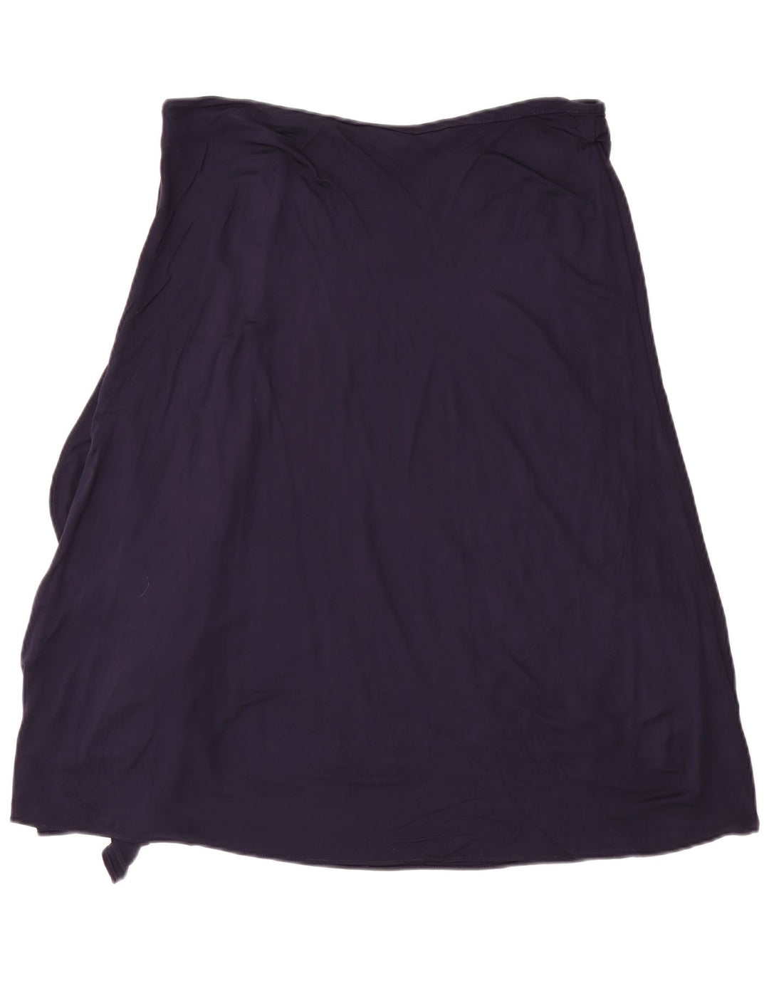 Ralph Lauren Dame A-Line nederdel Large W36 Navy Blue Rayon