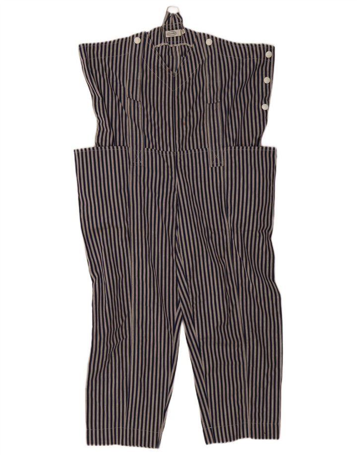 Mouche Jumpsuit til kvinder IT 42 Medium Blue Pinstripe