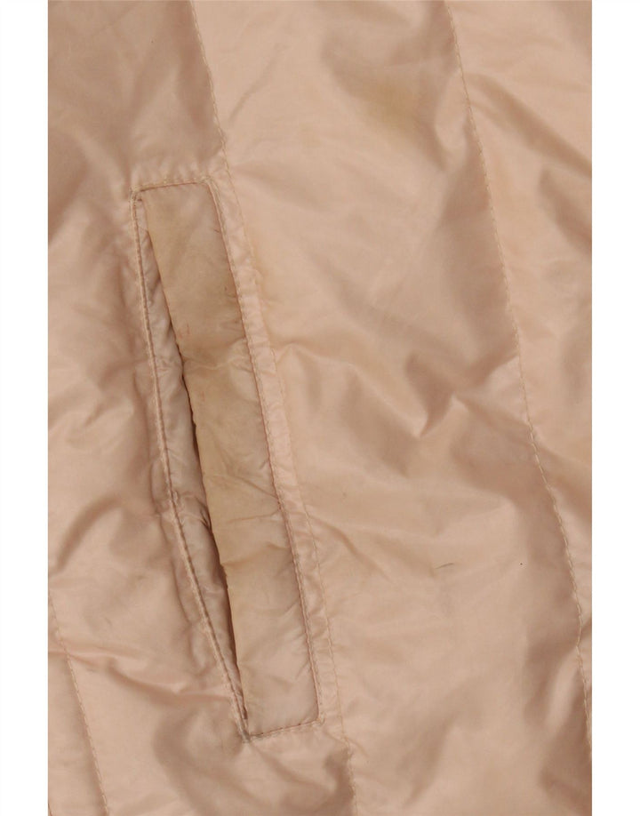 Fay Dame Hætte Polstret Jakke UK 14 Large Pink Syntetisk