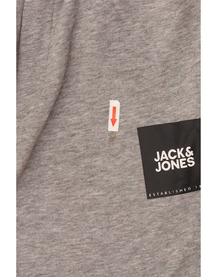 Jack & Jones Herre træningsdragt Bukser Joggers Medium Grey Flecked Bomuld