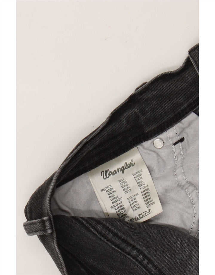 Wrangler Herre Texas Straight Jeans W33 L32 Grå Bomuld