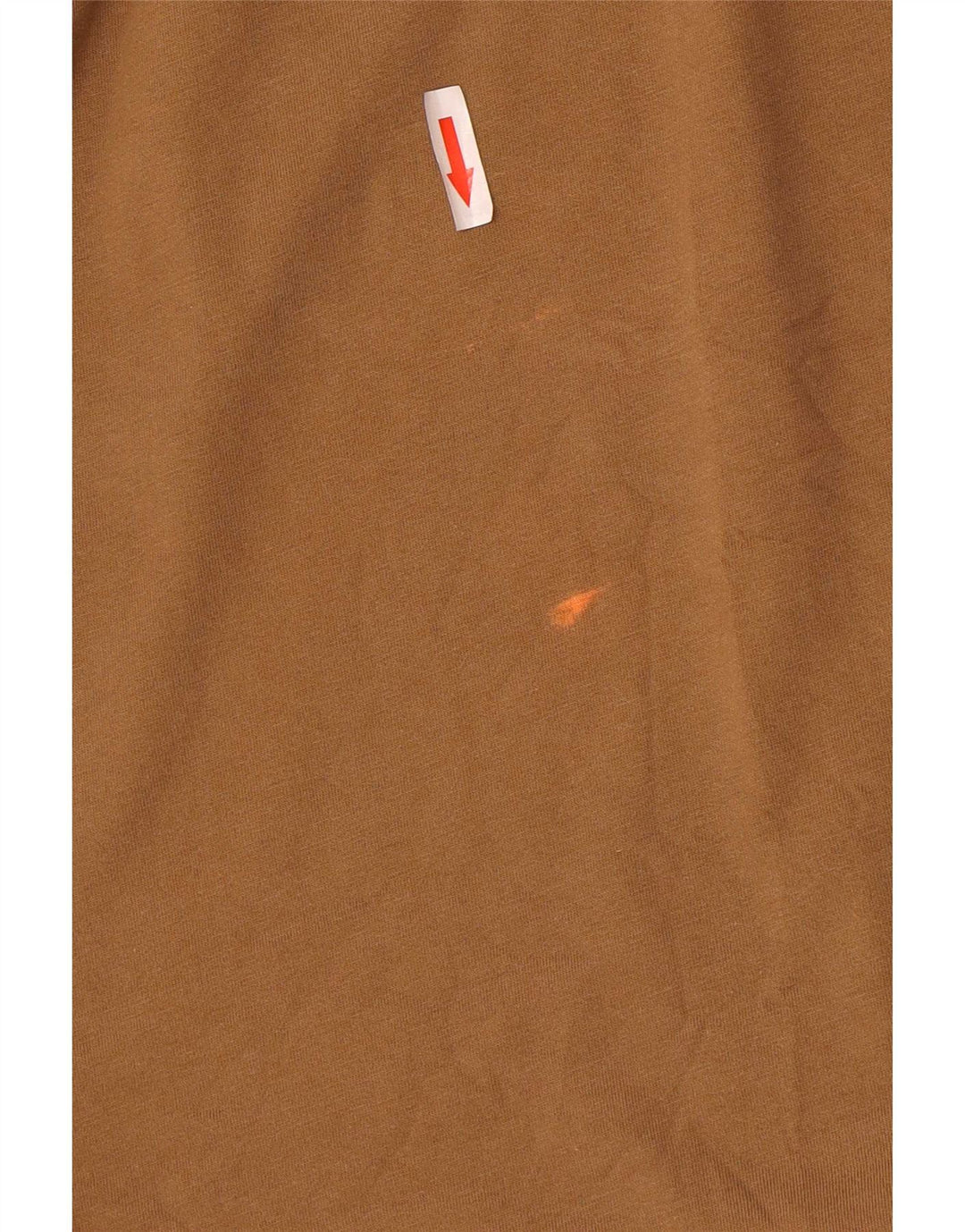 Vans Herre Classic Fit Grafisk T-Shirt Top Medium Beige Bomuld