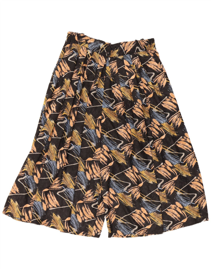 GOLDEN GATE, højtaljede cropped bukser til kvinder EU 46 XL W34 L20 Sort