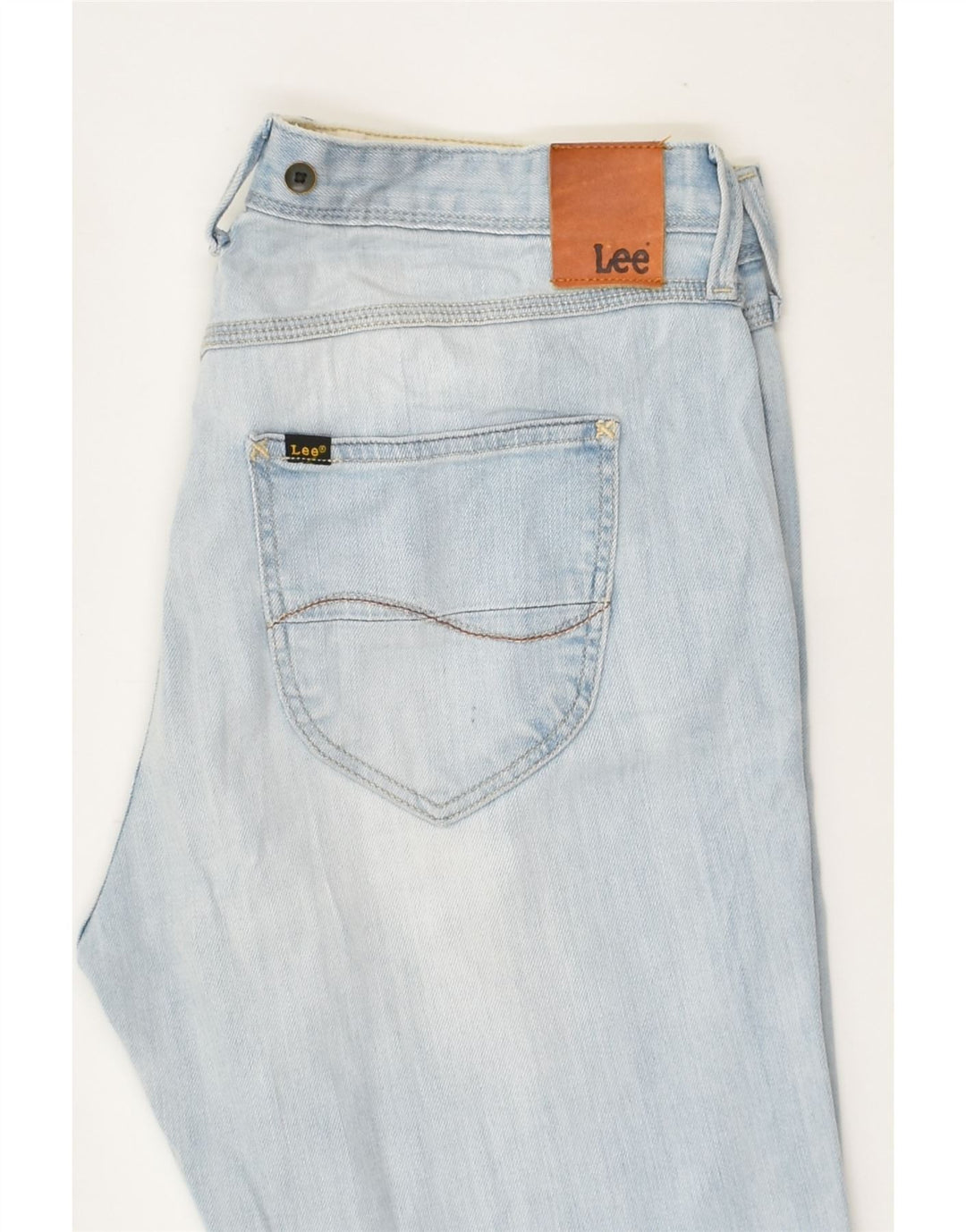 LEE Womens Skinny Jeans W32 L28  Blue | Vintage Lee | Thrift | Second-Hand Lee | Used Clothing | Messina Hembry 