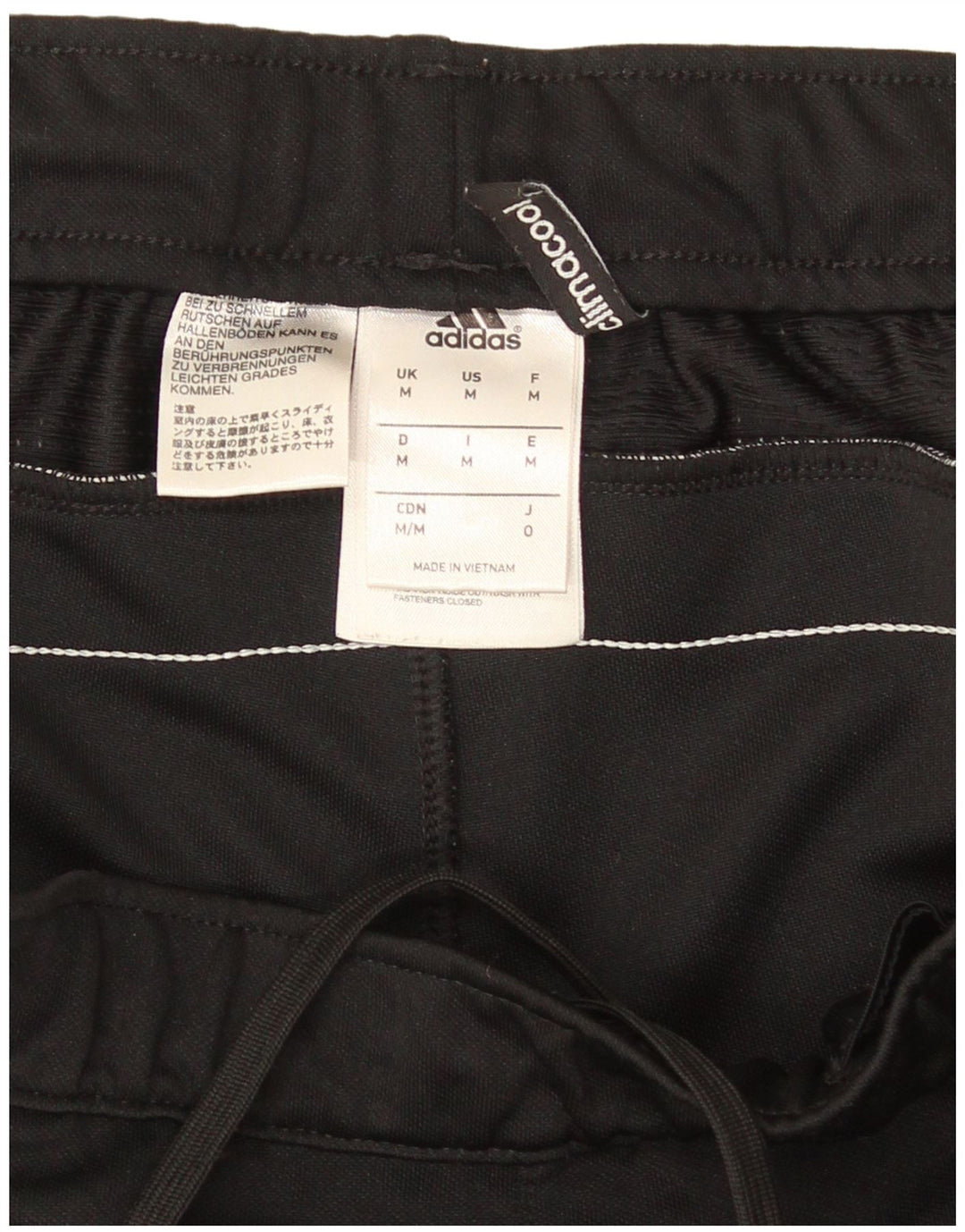 Adidas Herre Climacool Træningsdragt Bukser Medium Sort Colourblock Polyester