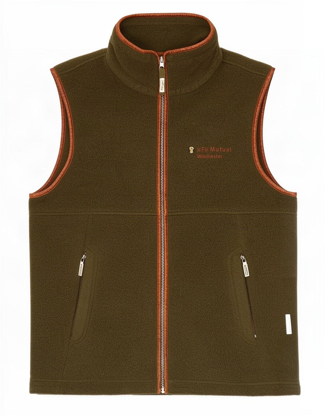 Schoffel Herre Fleece Gilet UK 40 Large Khaki Polyester