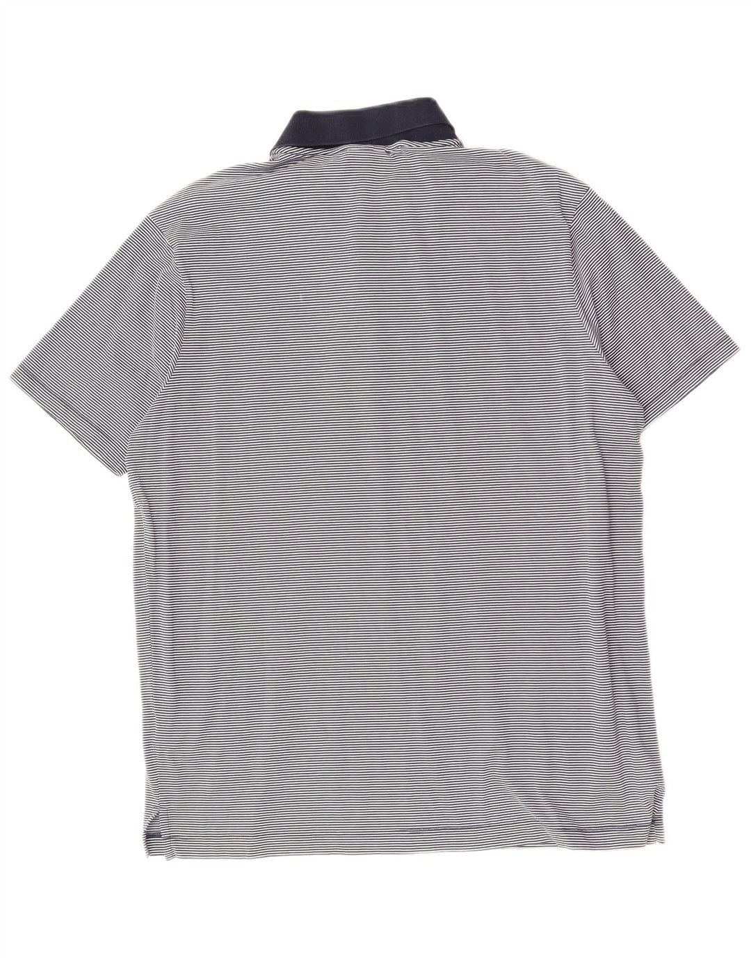 PAUL & SHARK Herre poloshirt Stor marineblå nålestribet bomuld