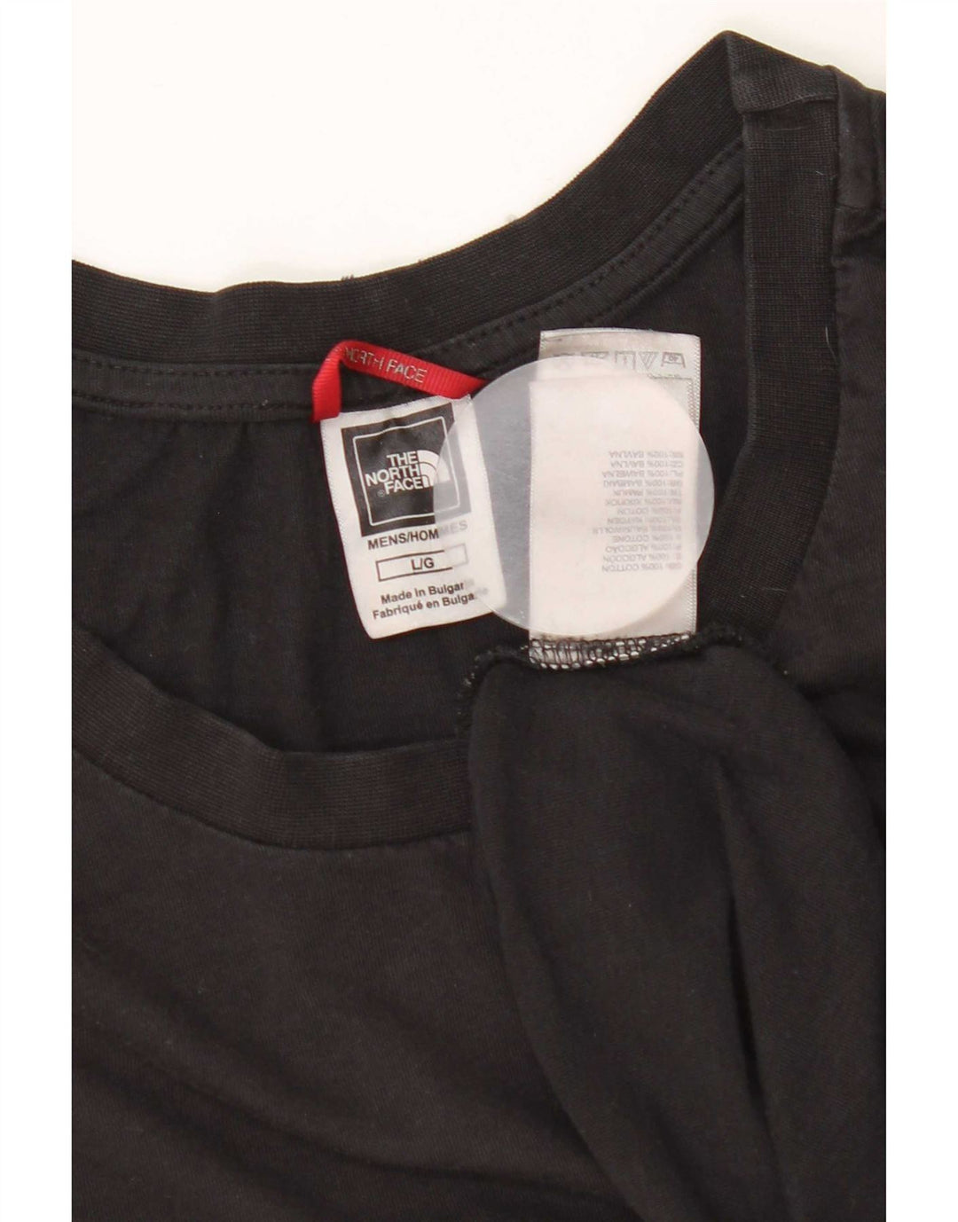 The North Face Herre T-Shirt Top Stor Sort Bomuld