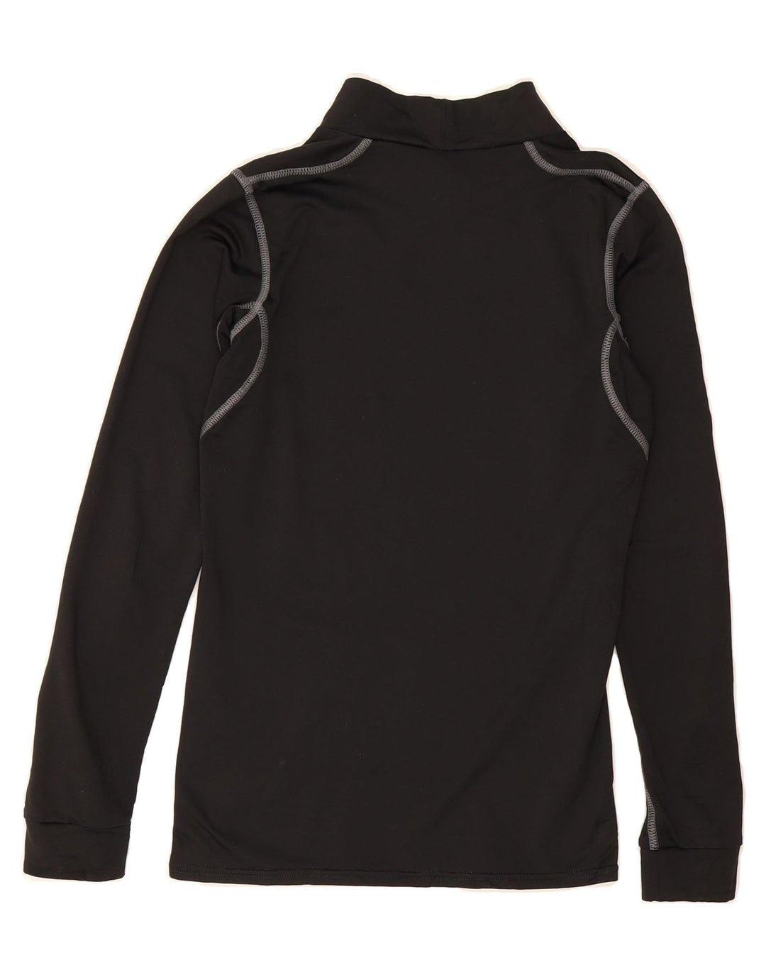 NIKE Girls Top Long Sleeve 15-16 Years XL  Black Polyester Vintage Nike and Second-Hand Nike from Messina Hembry 