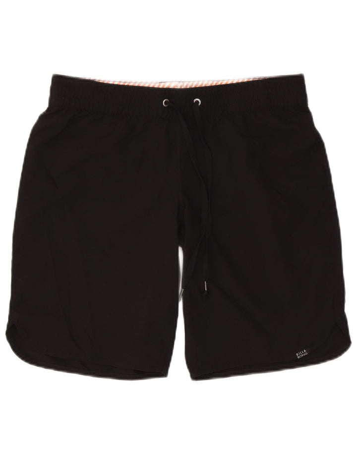 Billabong Womens grafiske svømmeshorts US 10 Large Black Polyester