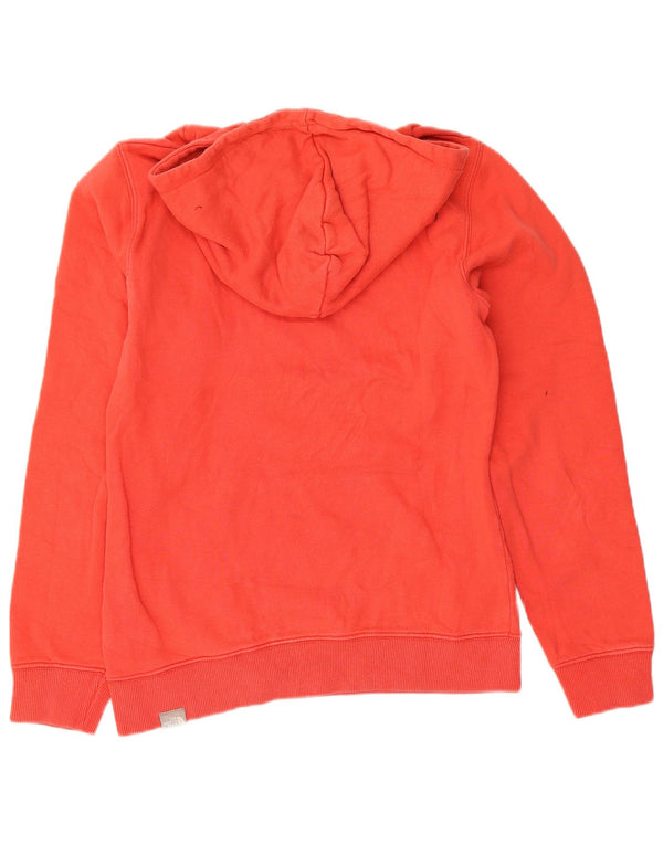 The North Face Graphic Hoodie Jumper til kvinder UK 6 XS Rød Bomuld