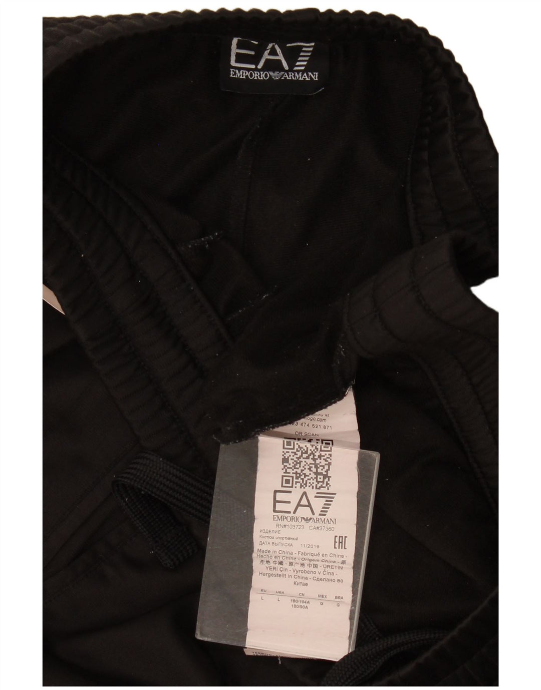 Emporio Armani Herre træningsdragt Bukser Joggers Large Sort Polyester