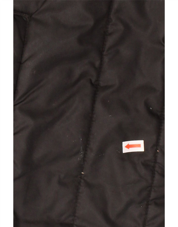 PUMA Mens Padded Jacket UK 40 Large Black Colourblock