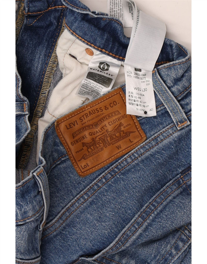 Levi's Herre 512 Slim Tapered Jeans W32 L30 Blå Bomuld
