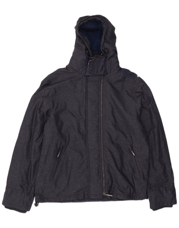 Superdry Windcheater hættejakke til mænd UK 46 3XL Navy Blue