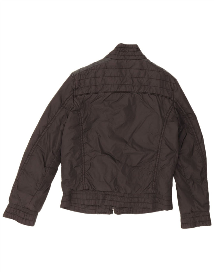 Gas Bomber Polstret Jakke UK 36 Small Black