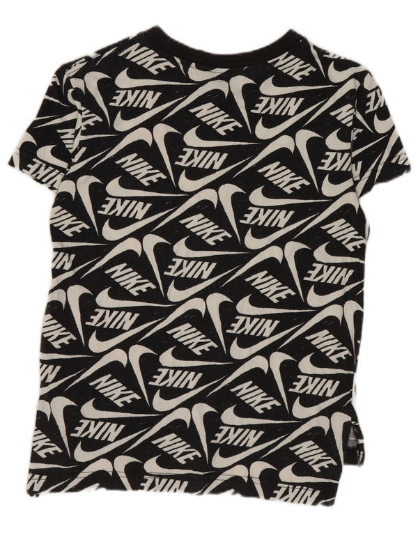 Nike drenge grafisk t-shirt top 8-9 år lille sort bomuld