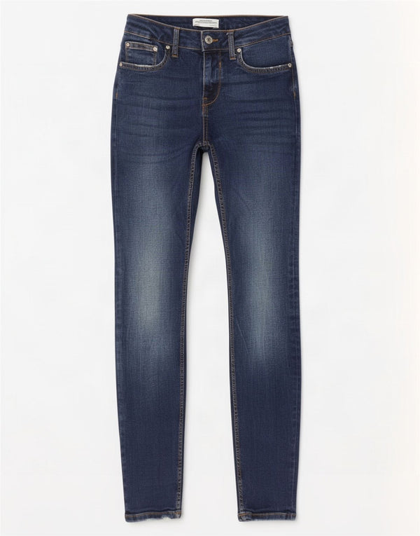 Zara Dame Skinny Jeans EU 38 Small W28 L27 Blå Bomuld