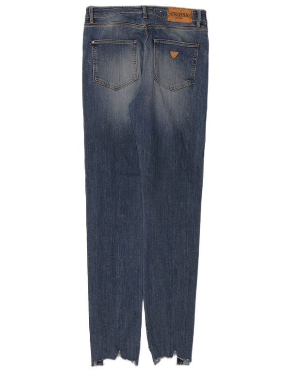 Guess Skinny Jeans til kvinder W29 L32 blå viskose