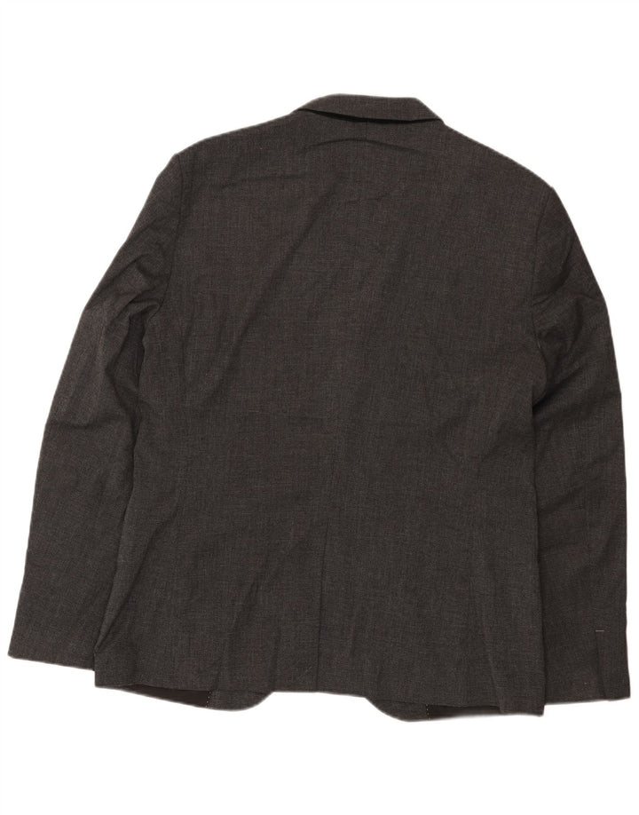 Zara Herre 2-knaps blazerjakke EU 52 XL Grå